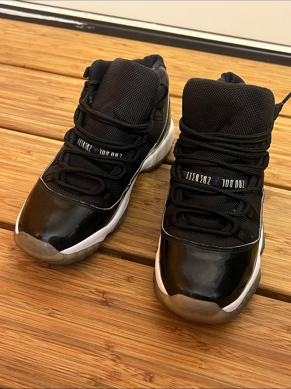 Jordan’s space jams 11s - youth